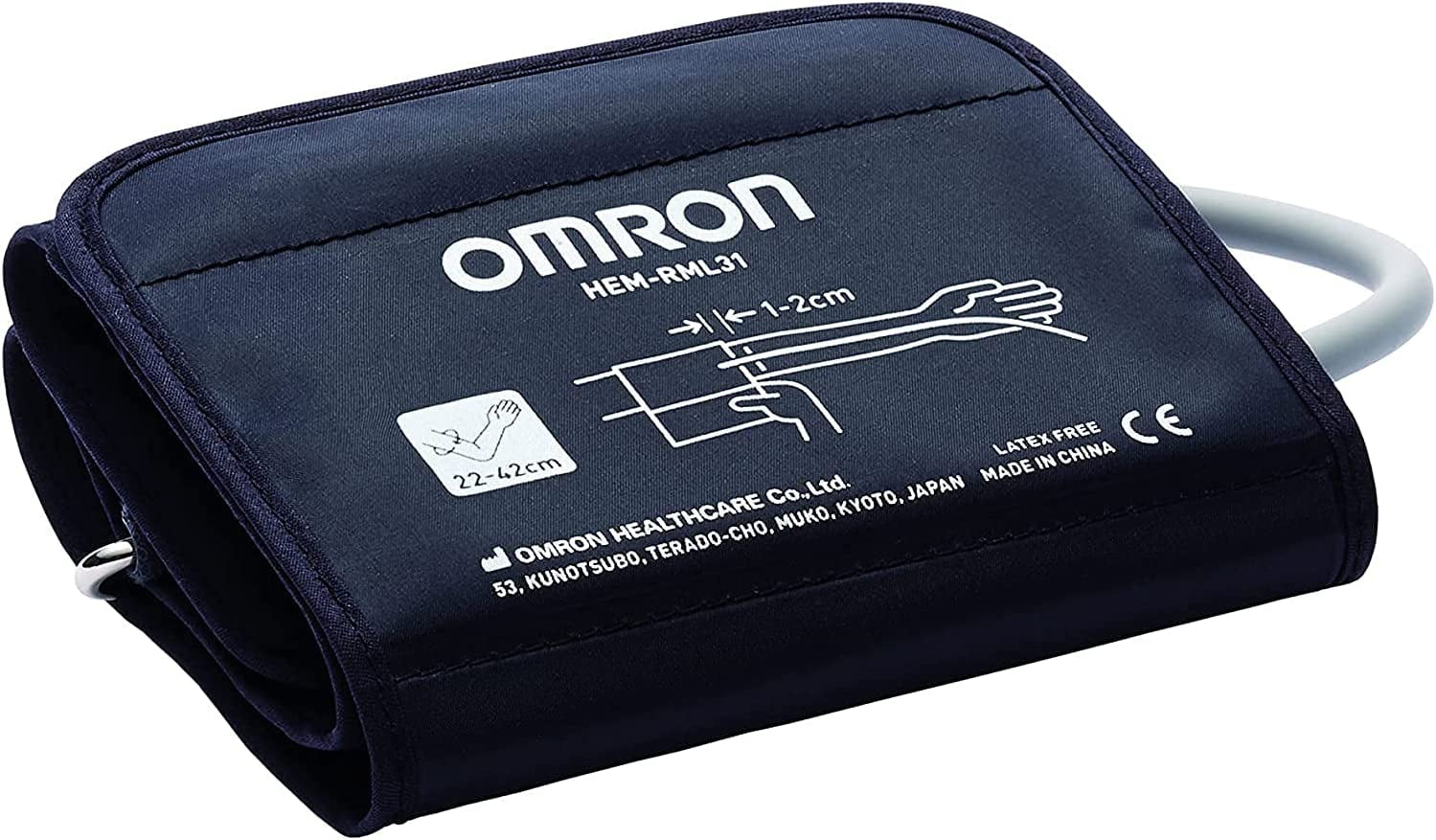 Omron HEMRML31 Easy Wrap Upper Arm Blood Pressure Monitor Cuff 2242 Cm