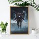 thumbnail image 4 of Iron Man Kits de Pintura de Diamantes para Adultos 5D DIY Diamond Art Kits Full Drill Diamond Dots para Regalo Decoración de Pared y Relajación Artes de Gemas 20*30cm, 4 of 6