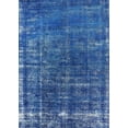thumbnail image 1 of Ahgly Company Indoor Rectangle Mid-Century Modern Iceberg Blue Oriental Area Rugs, 2' x 4', 1 of 6