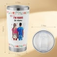 thumbnail image 2 of Thank You Gifts for Her 20oz Stainless Steel Tumbler Coffee & Iced Travel Mug Perfect Birthday Gift for Wife, Lover, Lady From Husband, Boyfriend, 2 of 6