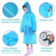 thumbnail image 2 of Ponchos de lluvia para niños, poncho de lluvia impermeable para niños, impermeable portátil reutilizable para niños y niñas de 6 a 12 años, para la escuela, camping, emergencia (2 piezas) Xemadio ZJWJ050, 2 of 7