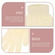thumbnail image 4 of EeaseMX Guantes para niños de otoño e invierno, tejidos en color liso, con cinco dedos, cálidos, para niños de 4 a 12 años (blancos)., 4 of 7