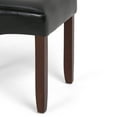 thumbnail image 6 of Simpli Home Cosmopolitan Parson Chair (Set of 2) in Midnight Black, 6 of 11