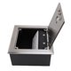 thumbnail image 5 of Toma De Piso, Fácil De Instalar, Acero Inoxidable, 2 X 3 Clavijas Y Puerto USB A USB C, Elegante Y Moderna Toma De Piso Empotrada Para Espacio De Trabajo O Hogar, 5 of 7