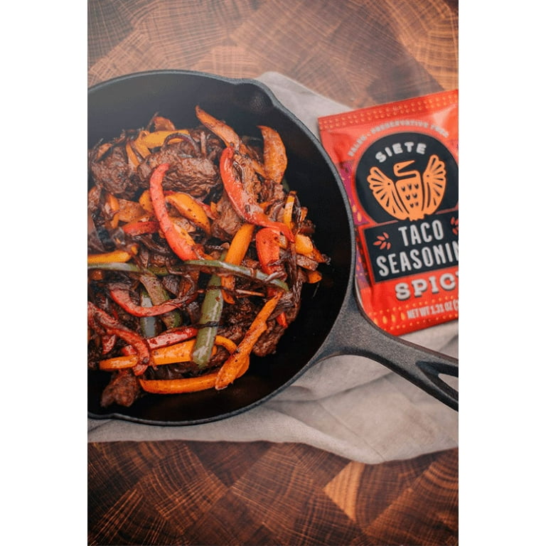 Siete Family Foods Spicy Taco Seasoning Spice Mix 1.31 oz