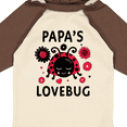 thumbnail image 4 of Inktastic Valentine's Day Papa's Lovebug Boys or Girls Long Sleeve Baby Bodysuit, 4 of 5