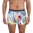 thumbnail image 2 of Goofa Cactus Printed Men's Boxer Briefs Underwear, Moisture-Wicking Underwear, Trunk,Soft and Breathable Cotton Underwear-XX-Large, 2 of 9