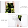 thumbnail image 2 of Frog Stylish Chiffon Women's Beach Dress with Polyester Straps - for Beach Skirts, 2 of 6