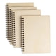 thumbnail image 1 of Cuaderno madera 4 pks, espiral, sin líneas, 20 hojas c/u (11,4 x 14,7 cm), 1 of 3