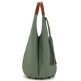 thumbnail image 7 of Montana West Slouchy Hobo Bags for Women 2PCS Tassels Handbags Shoulder Bag Set with Comestic Bag, Green, 7 of 7