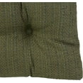 thumbnail image 5 of Klear Vu Gripper Overstuffed Universal Non-Slip Dining Chair Cushions for Kitchen Decor or Office Use, U-Shaped Skid-Proof Seat Pad, 15x15 Inches, 8 Count , Waffle Green, 5 of 6