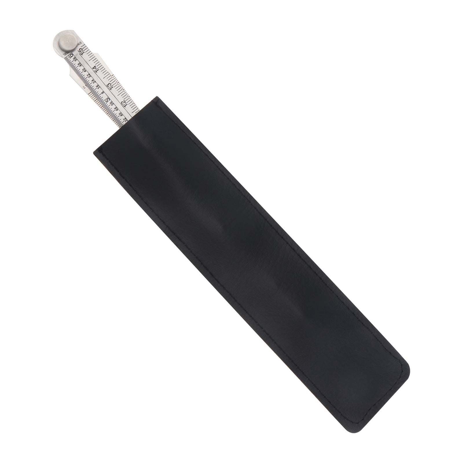 Feeler Gauge Set Welding Taper Gap Gauge Stainless Steel Portable Depth Ruler Hole Inspection Tool Feeler Gauge Measuring Tool ,Easy to Use