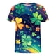 thumbnail image 4 of Tops para hombre, blusas y camisas de manga corta con cuello redondo para hombre, jersey informal con cuello redondo estampado para hombre, pantalones cortos deportivos para fitness, blusa de poliéste, 4 of 5