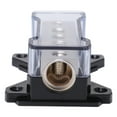 thumbnail image 1 of Power Distribution Block, High Conductivity Easy Use Zinc Alloy Splitter Distributor Block  For Stereo System, 1 of 8