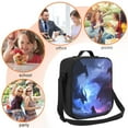 thumbnail image 5 of Lsque Red And Blue Fire Dragon Lunch Bag Lunch Box for Women Men Reusable Insulated Lunch Tote Bag,Leakproof Thermal Cooler Sack Food Handbags Case High Capacity, 5 of 9