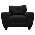 thumbnail image 1 of Sillon El Bazar Store Sidney Lino Negro 1 plaza, Modular, Moderno, Sala, Ocasional, 1 of 5