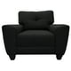 thumbnail image 1 of Sillon El Bazar Store Sidney Lino Negro 1 plaza, Modular, Moderno, Sala, Ocasional, 1 of 5