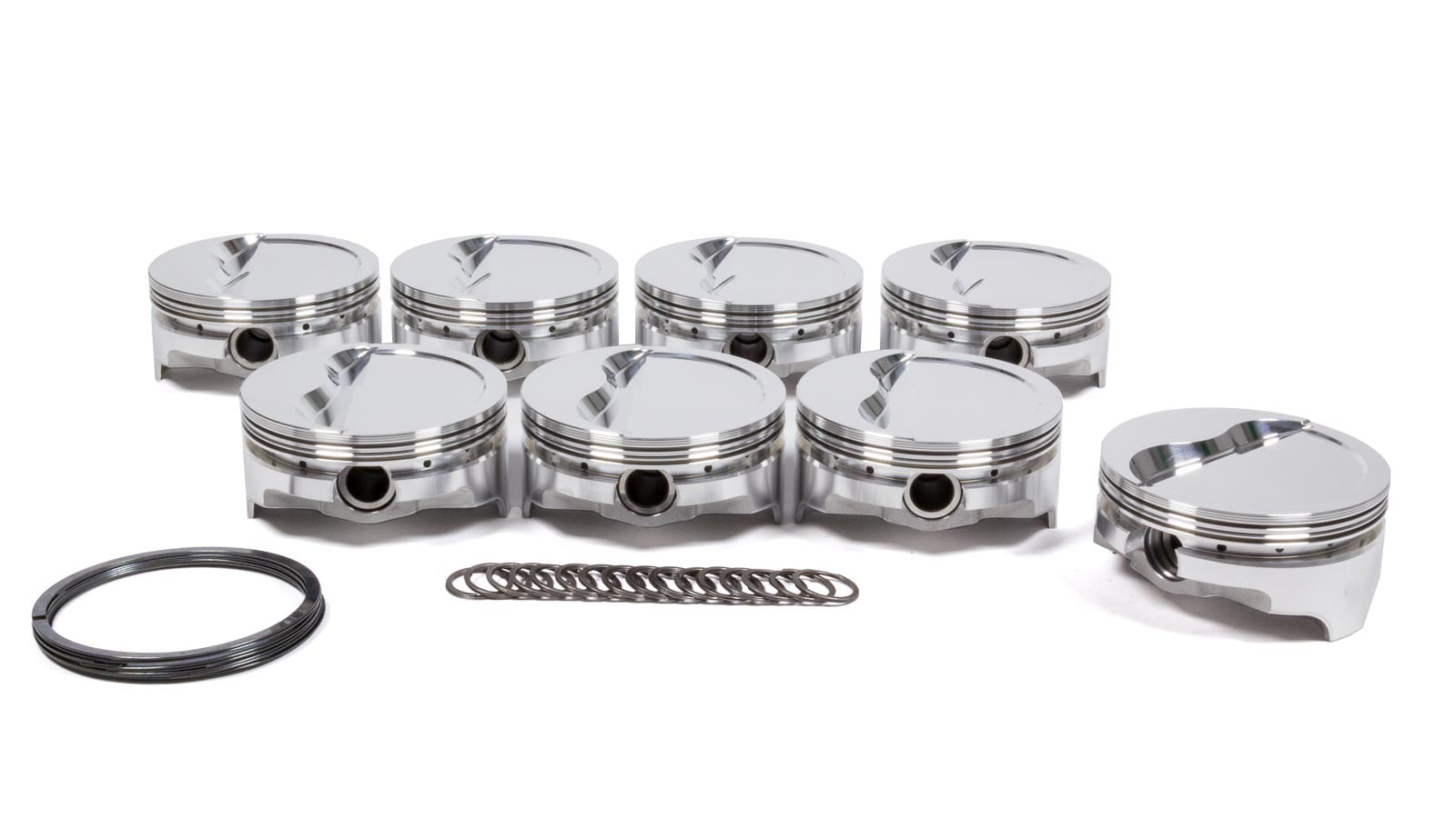 ICON PISTONS IC851.STD SBC Dished Piston Set 4.125 Bore 15.2cc