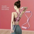 thumbnail image 4 of DABEI 8-shaped Yoga Resistance Band, Durable Tension Rope, Sports Yoga Trainer For Back Shoulder Arm Stretching Training, 4 of 7