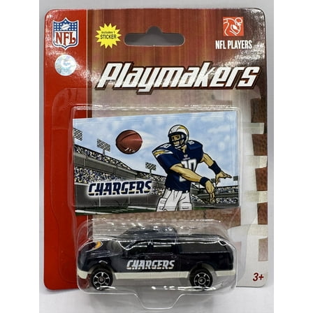 San Diego Chargers Upper Deck Collectibles NFL Playmakers Truck Toy Vehicle