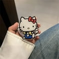 thumbnail image 5 of Sanrio Cute Hello Kitty Magnetic Bracket Magsafe Wireless Charge Phone Case For iPhone 15 14 13 12 11 Pro Max Clear Hard Cover RJ, 5 of 5