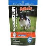 Nutramax Cosequin Minis Maximum Strength Joint Health Supplement, 45 Soft Chews