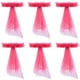 thumbnail image 4 of Fancy Chair Cover Sashes with Flower Bows for Wedding Party (Pack of 6), 4 of 8