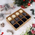 thumbnail image 2 of 12 bolas navideñas de terciopelo, adornos navideños grandes de 2,4 pulgadas para la decoración del árbol de Navidad, juego de bolas navideñas irrompibles flocadas, 2 of 5