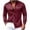 Red3, variant on StSilkitty Mens Long Sleeve Shirts Satin Collared Button down Shirt with Pocket Solid Color Lightweight Casual Tops