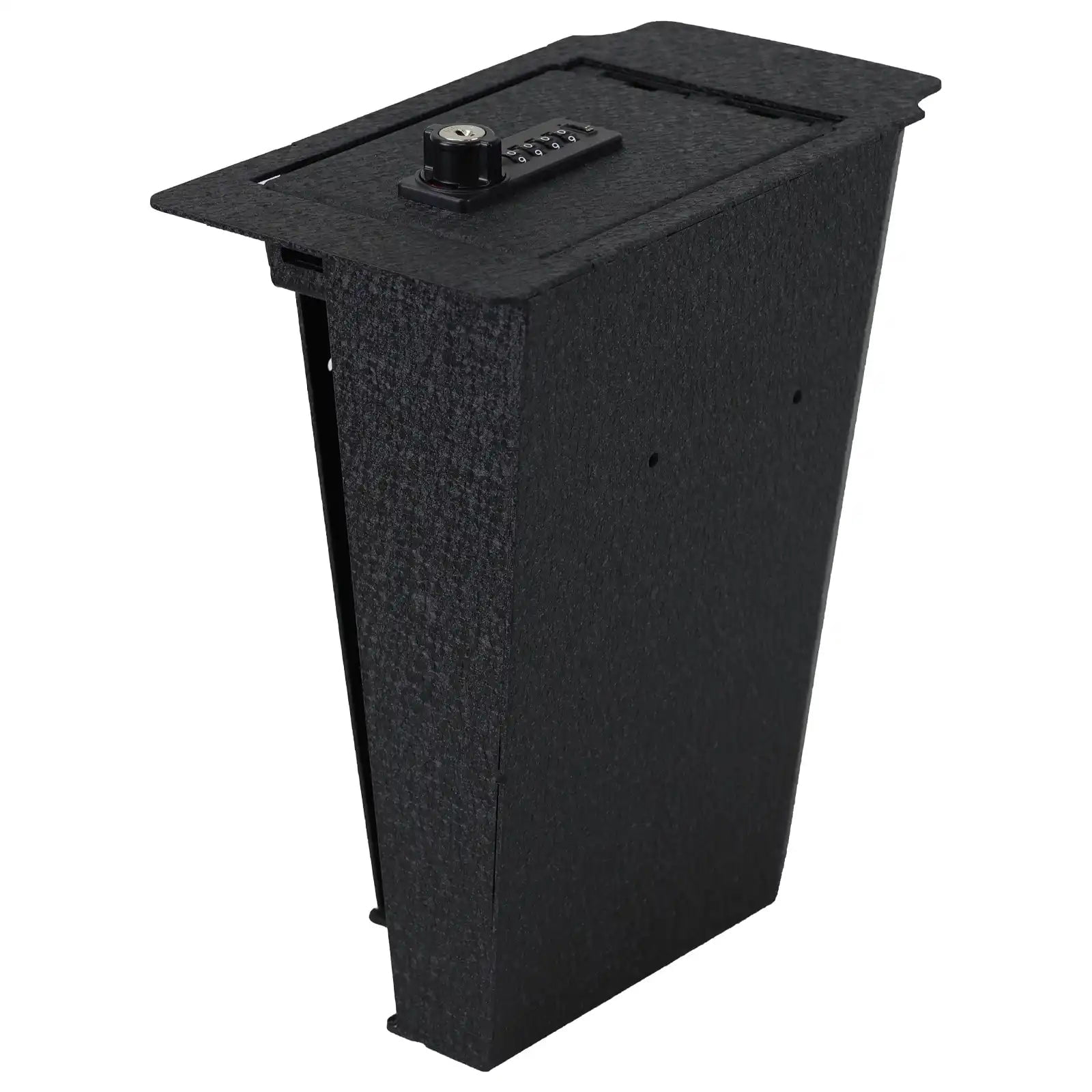 Center Console Safe Gun Safe, WASAI Premium In-vehicle Console Gun Vault Lockbox Compatible with 2015-2022 Chevrolet Colorado, 2015-2022 GMC Canyon, 4-Digit Combination Lock with Backup Key.