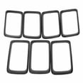 thumbnail image 3 of 7pcs ABS Gloss Black Front Grille Trim Insert Ring For Jeep 14-16 Grand Cherokee, 3 of 7