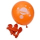 thumbnail image 3 of 10 globos de látex con estampado de planeta naranja, accesorios de decoración para fiestas y bodas., 3 of 6