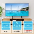 thumbnail image 3 of HOMOUNT Universal Table Top TV Stand for Most 27 to 55 inch TVs, Universal TV Leg Stand Holds up to 88 lbs, VESA up to 800x400mm, 3 of 10