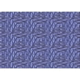 thumbnail image 1 of Ahgly Company Machine Washable Indoor Rectangle Transitional Deep Periwinkle Purple Area Rugs, 2' x 5', 1 of 7