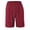 Wine, variant on Workout Shorts Men Drawstring Elastic Waist Lightweight Breathable Athletic Shorts Gym Basketball Training Short Pants with Pockets
