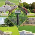 thumbnail image 4 of 1-12pcs Solar Repellent Ultrasonic Mole Repellent, Outdoors Garden Ultrasonic Deterrent for Snakes Moles Gophers Groundhogs Voles, 4 of 5
