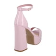 thumbnail image 3 of Zapatillas Mujer Plataformas Charol Miracol by Mama Lola rosa 24 Mama Lola 9950, 3 of 4