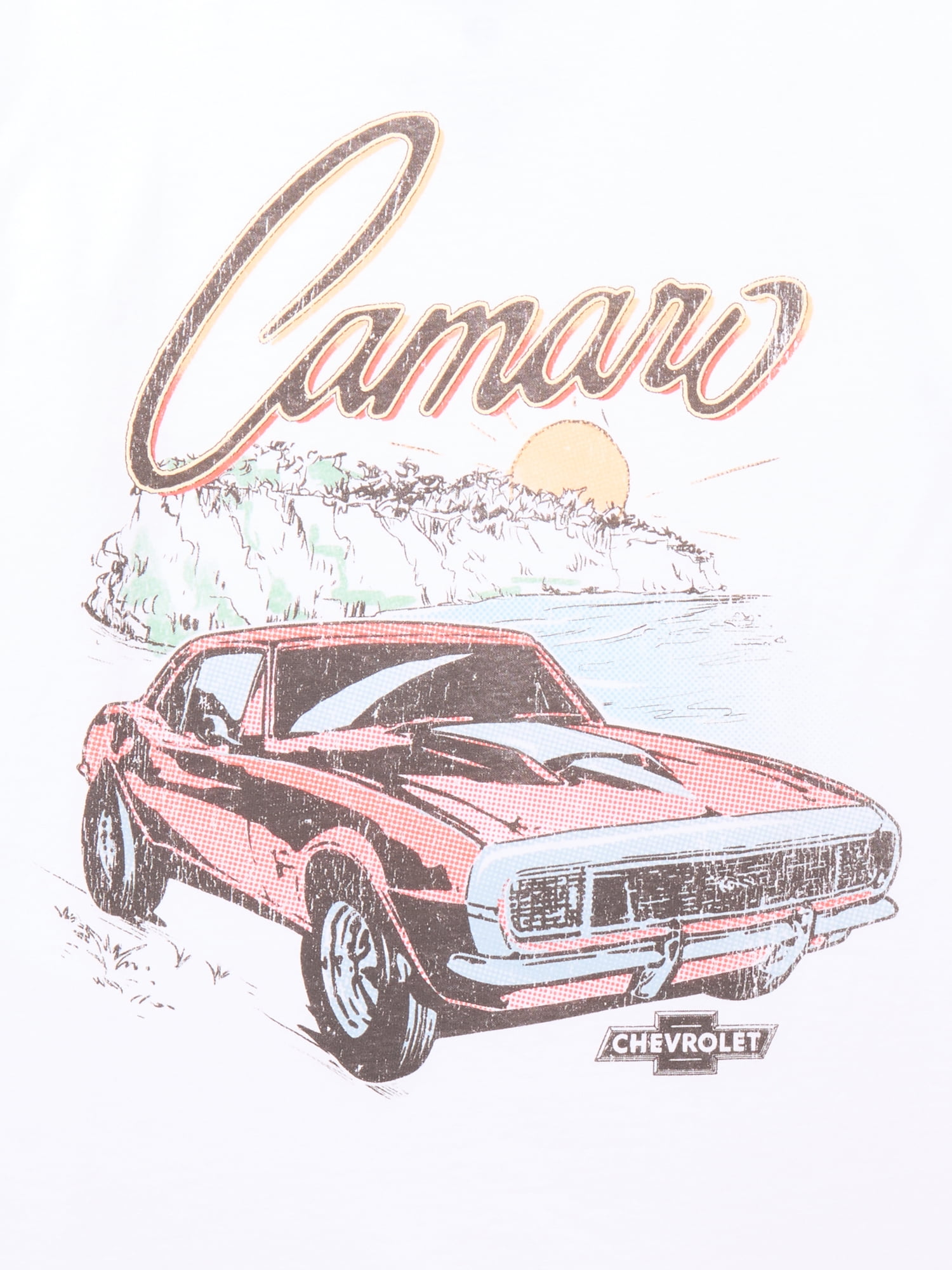 Ride Camaro Boys Graphic Tee with Short Sleeves, Sizes 4-18