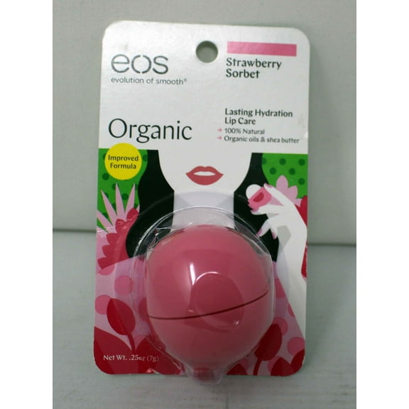 EOS Organic Strwaberry Sorbet Lip Balm