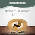 thumbnail image 3 of Houseables Hat Stretcher Shaper, 7.5 Size, 7 1/8 - 7 1/2, Wooden, Adjustable Sizer Cap Jack, Heavy Duty, For Cowboy, Baseball, Up Straw, Womens, Mens, Oval Hats, Fedora Maintainer, 3 of 7
