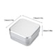 thumbnail image 4 of Bewildely 2 unids/set caja de drenaje cubierta conveniente para llevar protección del medio ambiente reutilizable muy adecuada Almacenamiento y organización del hogar, 4 of 6