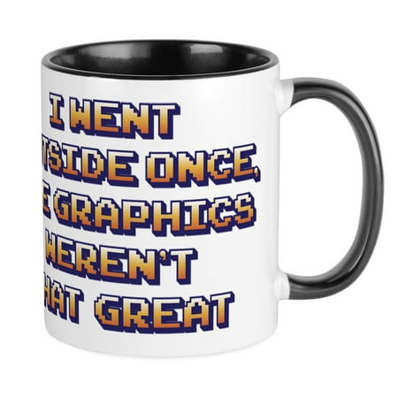 

CafePress - The Graphics Weren t Great - Ceramic Coffee Tea Novelty Mug Cup 11 oz