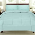 thumbnail image 2 of Luxury 5 Piece Bed in a Bag Down Alternative Comforter and Sheet Set - Aqua - Twin, 2 of 2