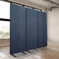 thumbnail image 4 of Luxor LUX RCLM7266ZSB Starlight Acoustic Room Divider, Blue - Pack of 3, 4 of 8