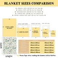 thumbnail image 5 of Yibo Cute Hedgehog Blanket Flannel Soft and Comfortable Anti-static Bed Sofa Blanket, 5 of 9
