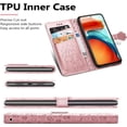 thumbnail image 5 of for Xiaomi Poco X3 GT (Not Poco X3) Cartoon Cute Wallet Case,Cat Dog Style Flip Phone Cover with ID Card Holder PU Leather Cases for Xiaomi Poco X3 GT MG Rose Gold, 5 of 13