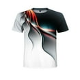 thumbnail image 2 of zuwimk Sets For Men Clothing,Men's African Pattern Printed T-Shirt and Shorts Set Sports Mesh Tracksuit Dashiki Outfits Red,XL, 2 of 5