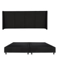 thumbnail image 1 of Box Base Cama King Size + Cabecera Milan Negro, 1 of 7
