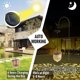 thumbnail image 3 of Luces Solares Para Exteriores, Farol De Jardín De Metal Retro, Farol De Jardín Colgante Led Impermeable Para Jardín, Patio, Patios Traseros Y Caminos Eigraketly HA036448-00, 3 of 6