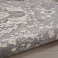 thumbnail image 2 of Nourison Elation Transitional Grey 5'3" x Round Area Rug  (5 Round), 2 of 9
